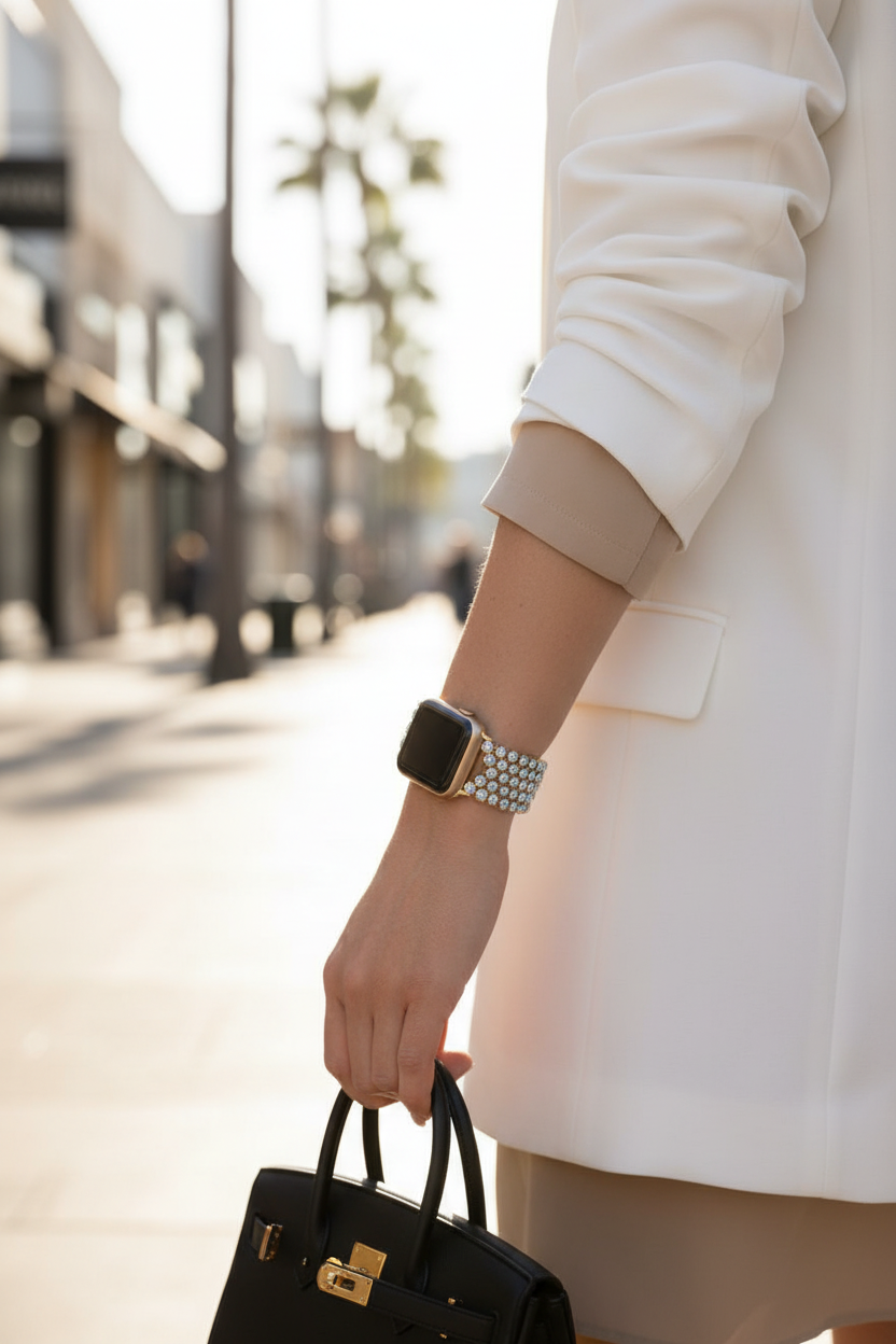 Moon Shadow Crystal Apple Watch Band