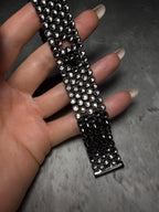 Apple Watch Band, Stainless Steel Strap, Hand-Embellished Glamour