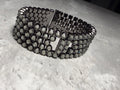 Apple Watch Band, Stainless Steel Strap, Hand-Embellished Glamour