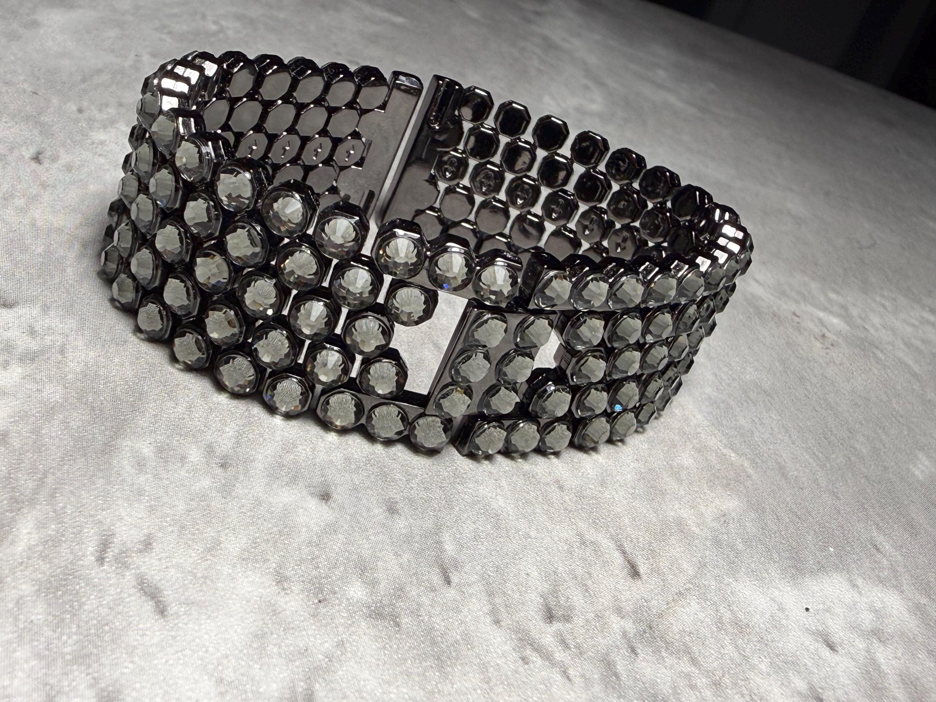 Apple Watch Band, Stainless Steel Strap, Hand-Embellished Glamour
