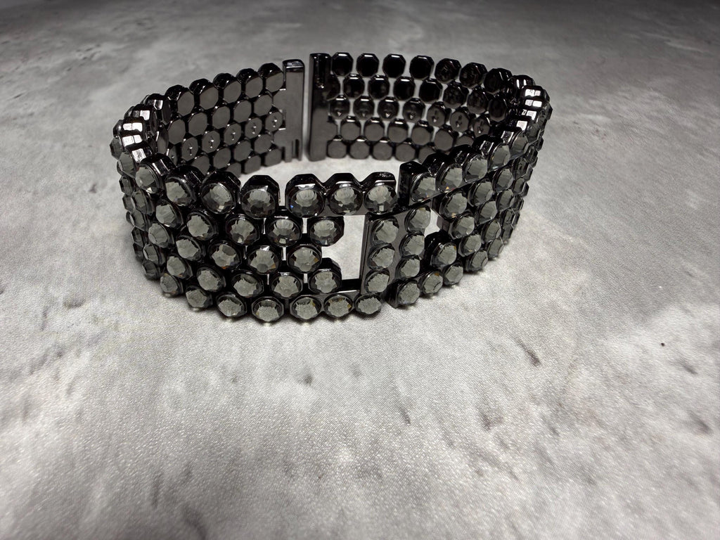 Apple Watch Band, Stainless Steel Strap, Hand-Embellished Glamour